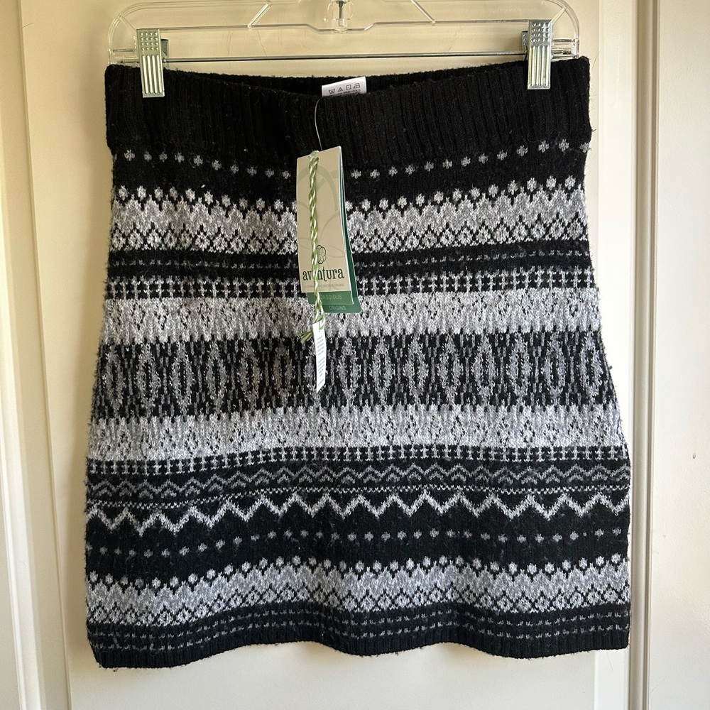 New! Aventura Niven Cashmere Wool Blend Fair Isle size XS